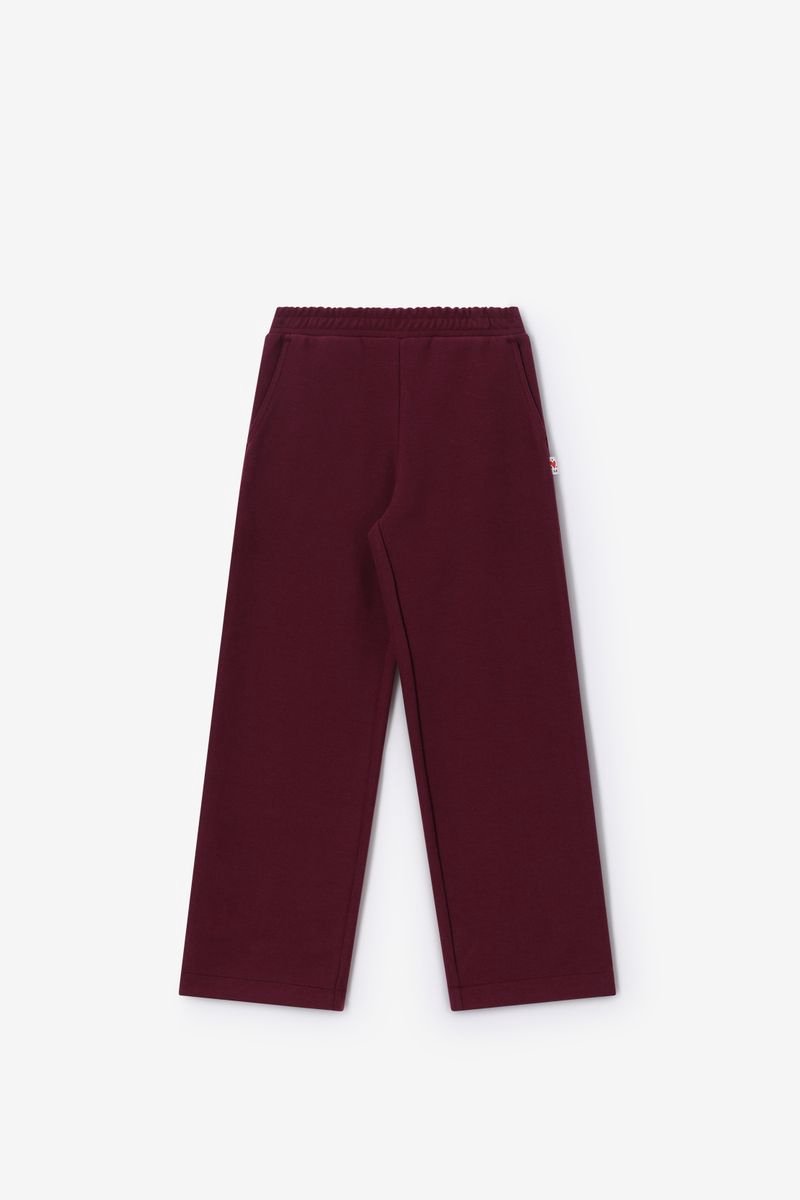 Sissy-Boy - Donkerrode wide leg broek