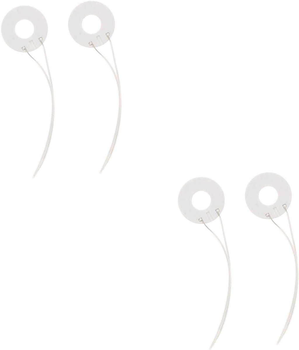Keramische Verwarmingselementen - Vervangende Spoelen - Haarstyling - Hittebestendig Keramiek - 9.5 cm - Wit