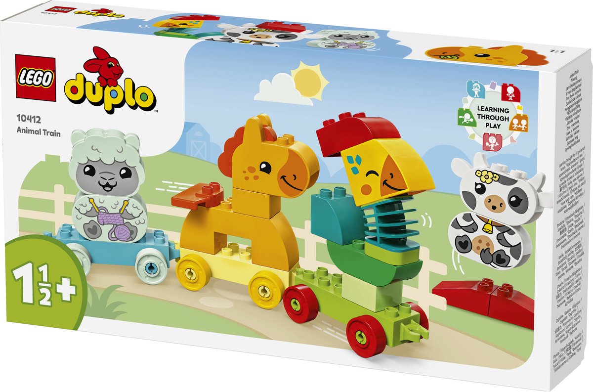 LEGO DUPLO Mijn eerste dierentrein - 10412 — afbeelding 15