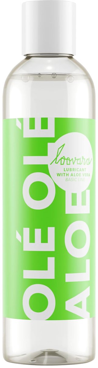 LOOVARA glijmiddel Ole Ole Aloe 300ml – Medisch glijmiddel op waterbasis met aloë vera | Premium intiemgel voor koppels & singles