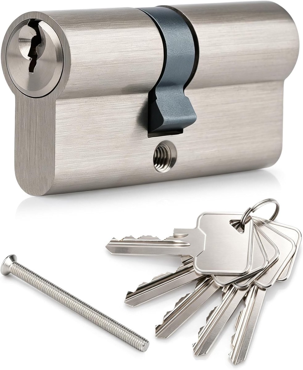 Cilinderslot 30/30 - Euro profielcilinder - Messing anti-bump - Verhoogt uw veiligheid - ShopVlot