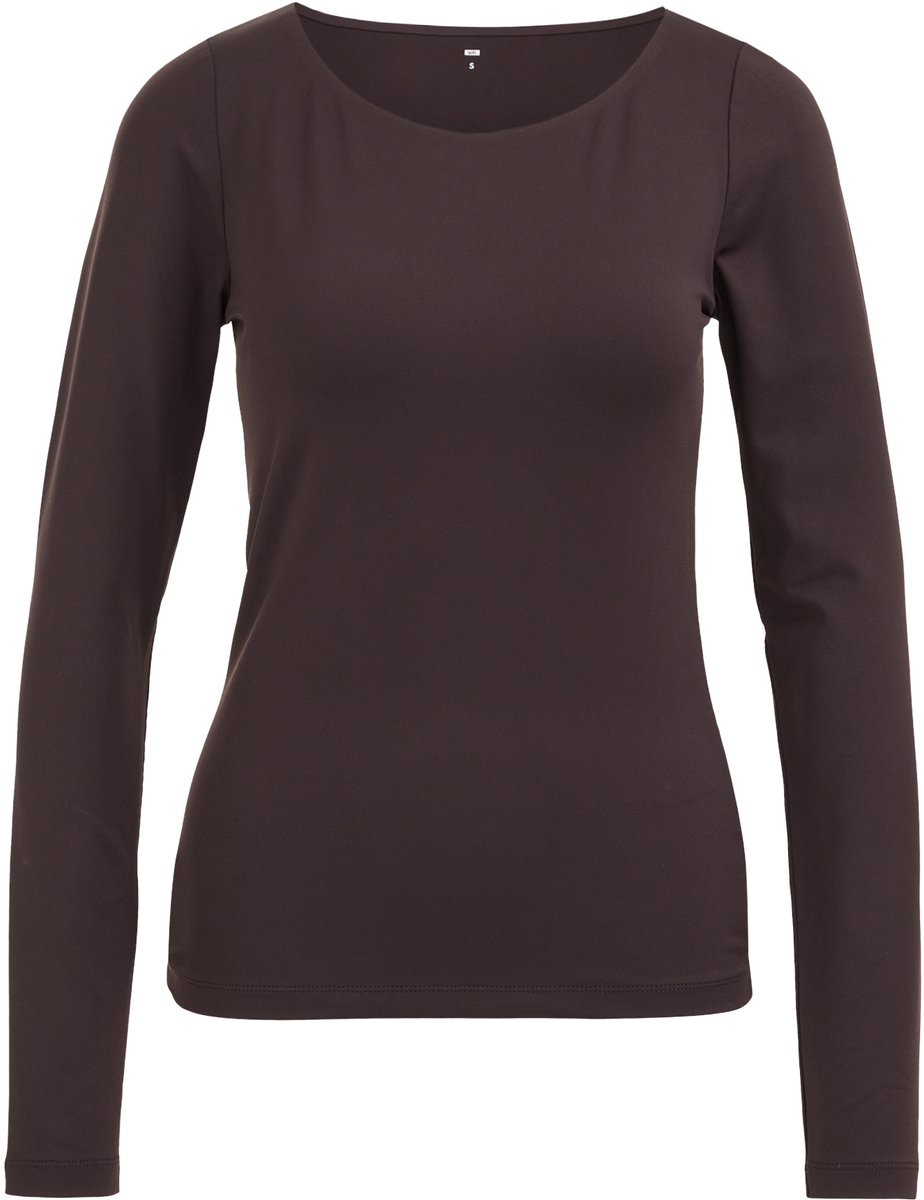 WE Fashion Dames T-shirt met boothals