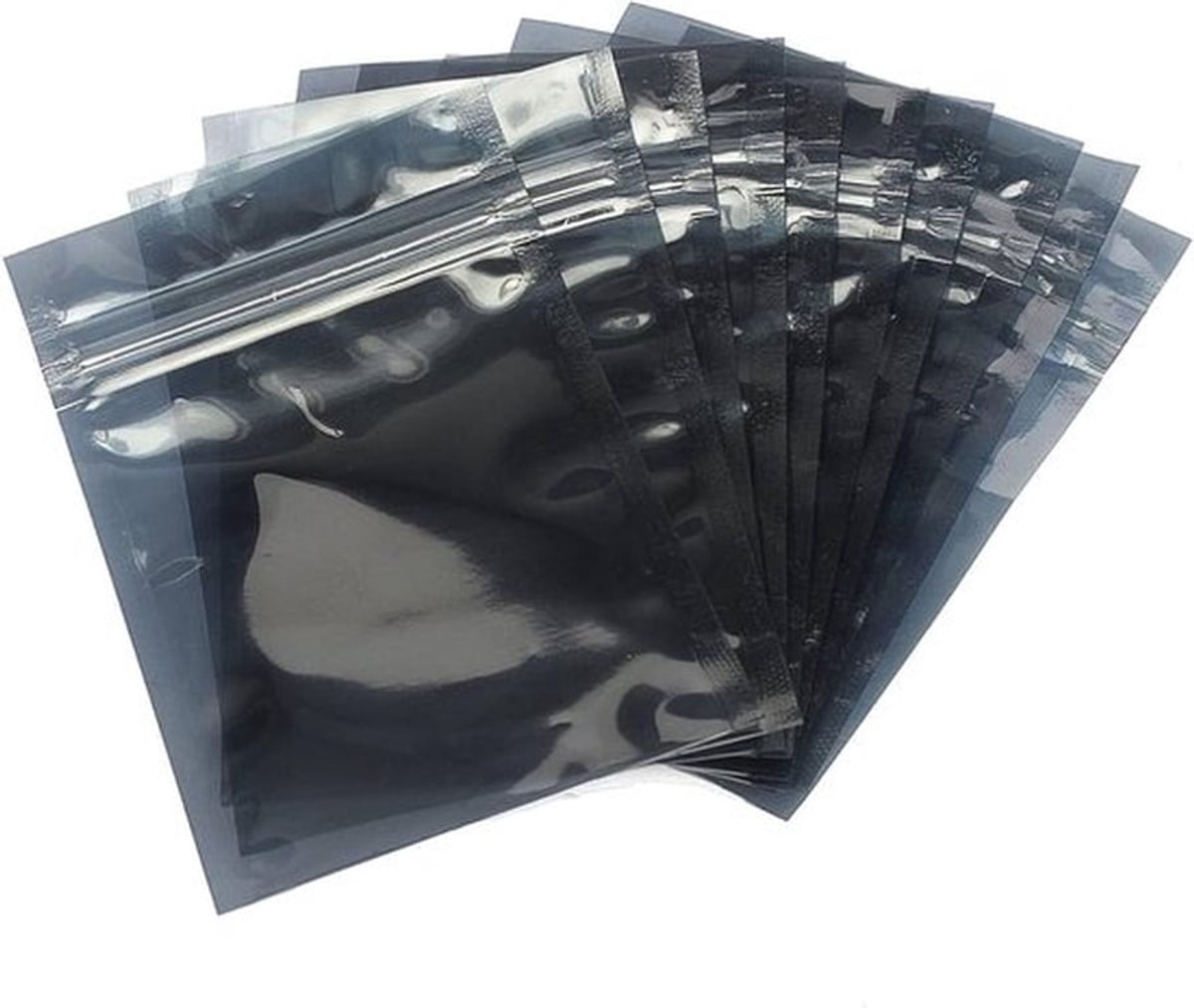100 Stuks Antistatische Zakjes 60 x 90mm - Herbruikbare Transparante ESD Tassen voor Elektronica en Computeraccessoires