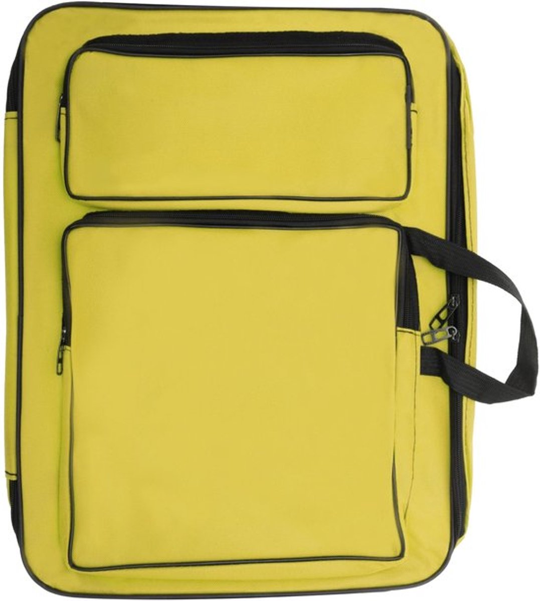 Draagtas voor Kunstenaars - Opbergtas met Vakken - Verstelbare Riemen - Comfortabele Draagmogelijkheden - Voor Schetsboeken en Penselen - Veilig Transport van Kunstmaterialen - Kunsttas