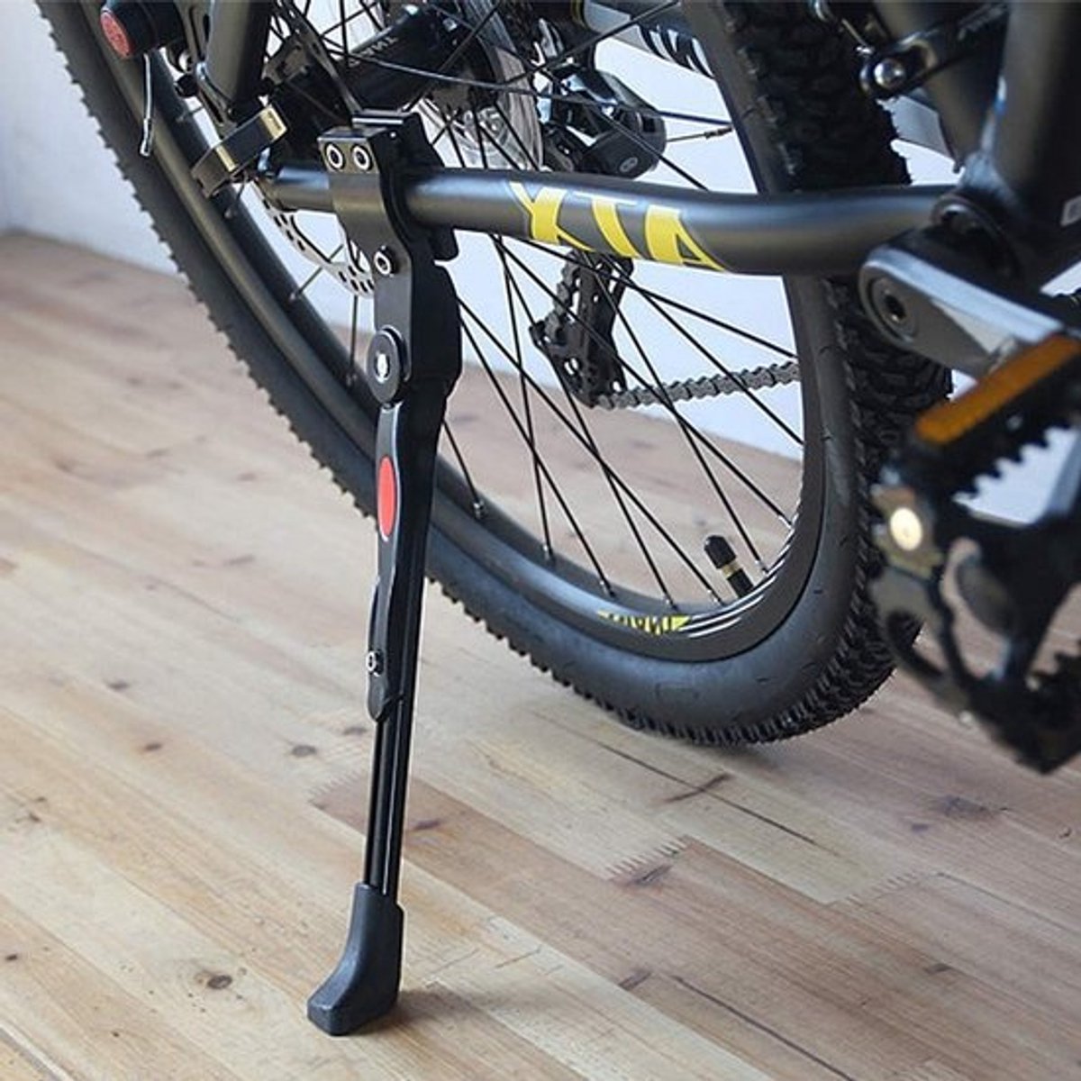Verstelbare Fietstandaard van Aluminium, Universele Steun voor MTB en Racefietsen, Geschikt voor 24" tot 27" Banden en 700C Fietsen, Ideaal voor Thuisgebruik en Onderhoud