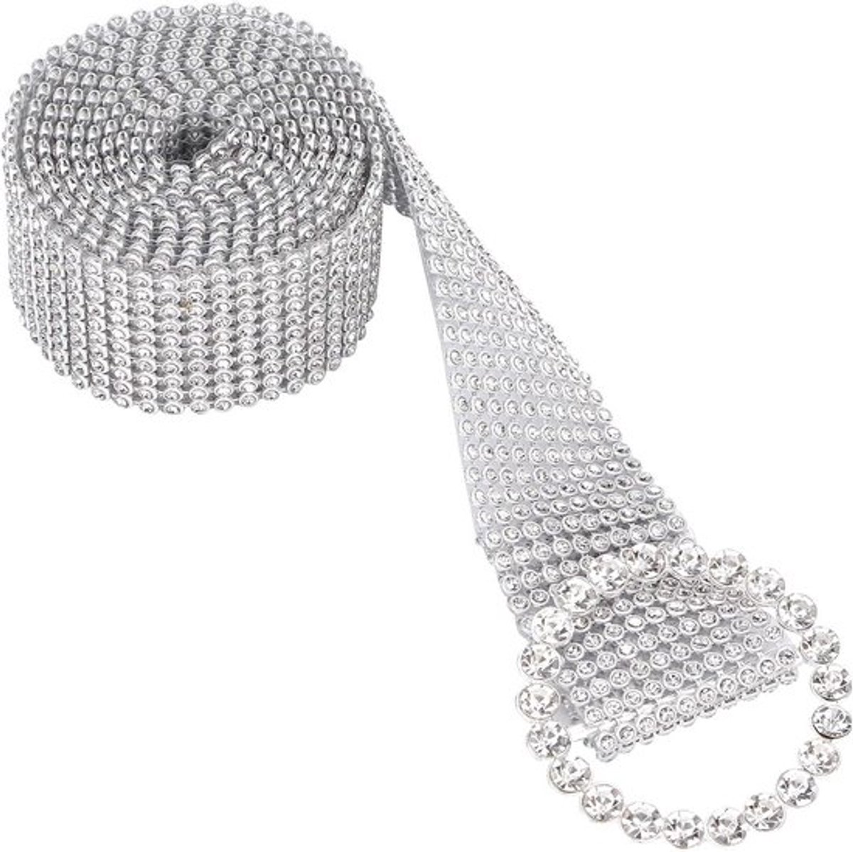 Glinsterende Ceintuursieraden voor Dames met Diamanten en Zilver - Perfect voor Feestjes en Decoratie