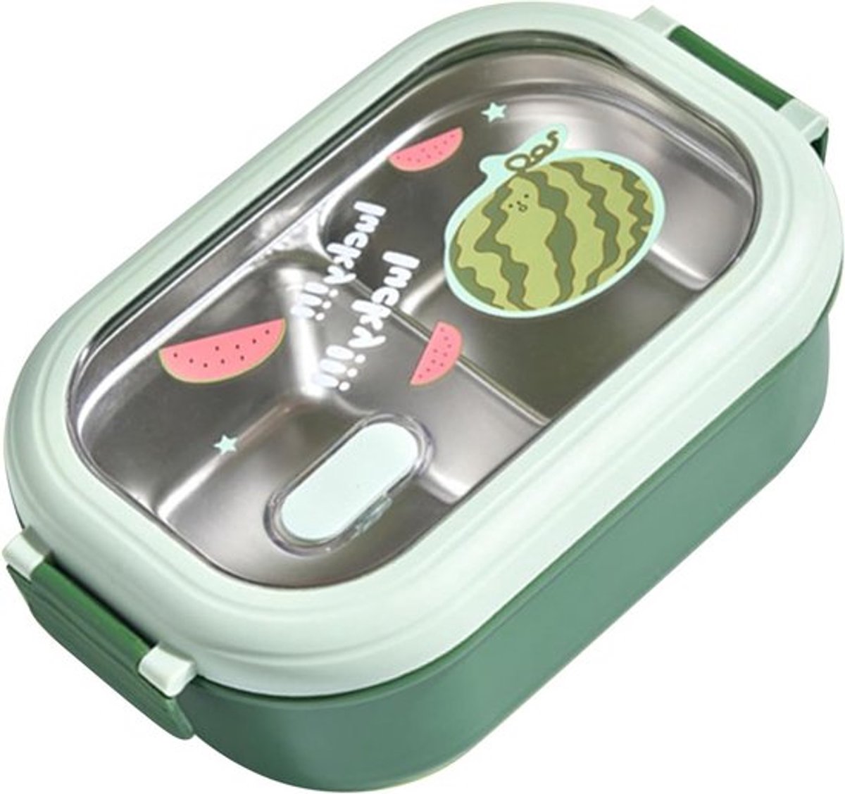 Thermische RVS Lunchbox voor Kantoor, Veilig en Draagbaar, Ideaal voor Maaltijden en Groenten
