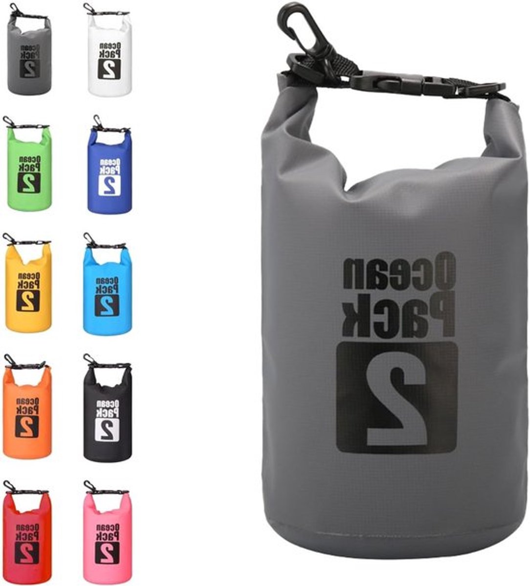 Waterdichte tas voor diverse maten, verstelbare schouderriem, ideaal voor reizen en outdoor activiteiten