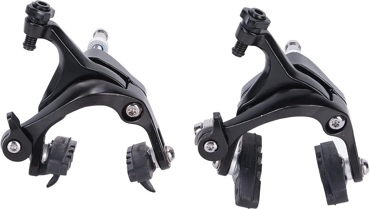 SnelShoppen - Road Bike C Remklauwen, Dubbel Rotatable Remklauw Middenmontage, Aluminium Legering, Voor Voor- en Achterwiel, Fietsaccessoires, Reparat