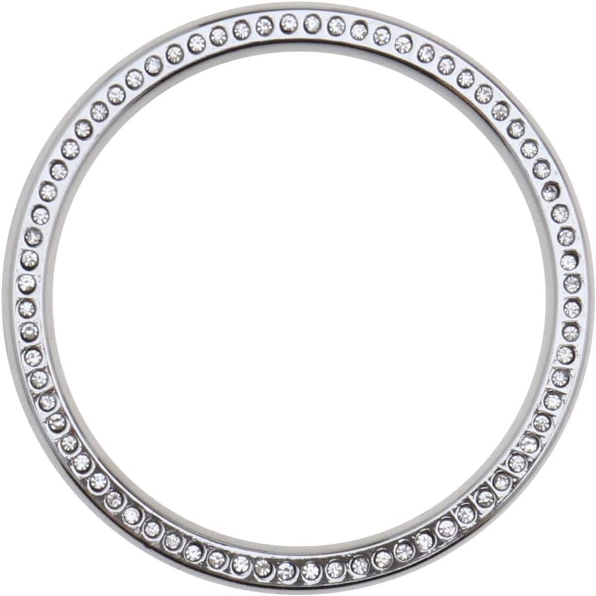 SnelShoppen - 46mm Horloge Ring Geschikt voor Galaxy Watch 4 - Antikras Beschermhoes Bezel Loop Zelfklevende Cover Diamant Decoratieve Horloge Accesso