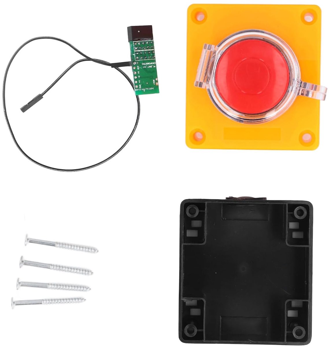 SnelShoppen - Draadloze Aan/Uit Knop Desktop, PC Schakelaar met Afstandsbediening voor Thuiswerk, Computer Power Button tot 5 Meter, USB Voeding Activ