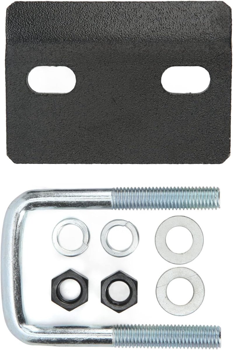 SnelShoppen - Hitch Tensioner RVS Antiklap Stabilizer voor Bagagewagens, Fietsendragers, Caravan en SUV - Duurzaam en Geluidloos