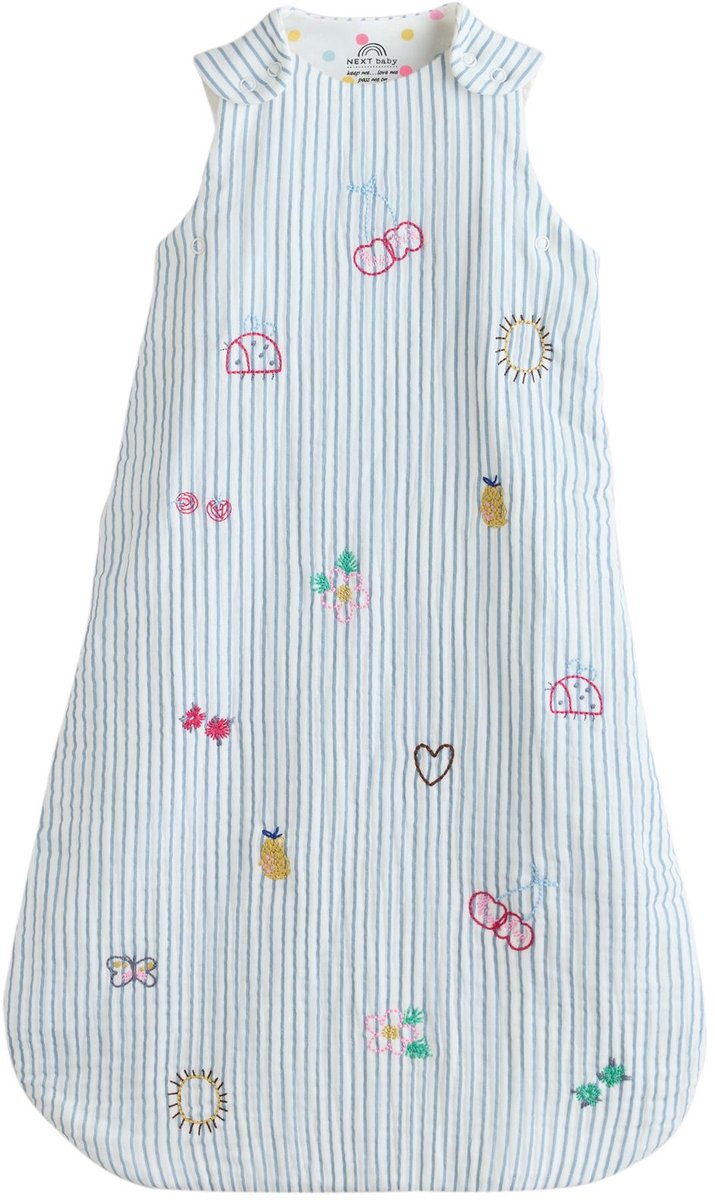 Next - Pasgeboren unisex - 1 Tog babyslaapzak zonder mouwen - Wit