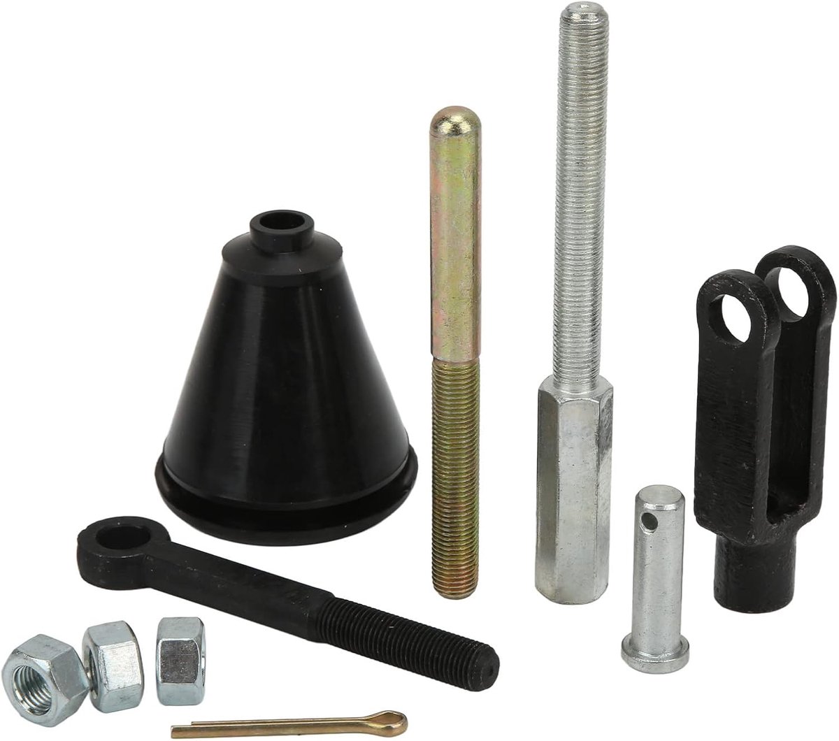 SnelShoppen - Vervangingsset Rem Hoofdcilinders met Verstelbare Rempedaal Duwerstang Set voor GM 1950-1970 - Duurzaam Metaal, Hoge Hardheid, Langdurig