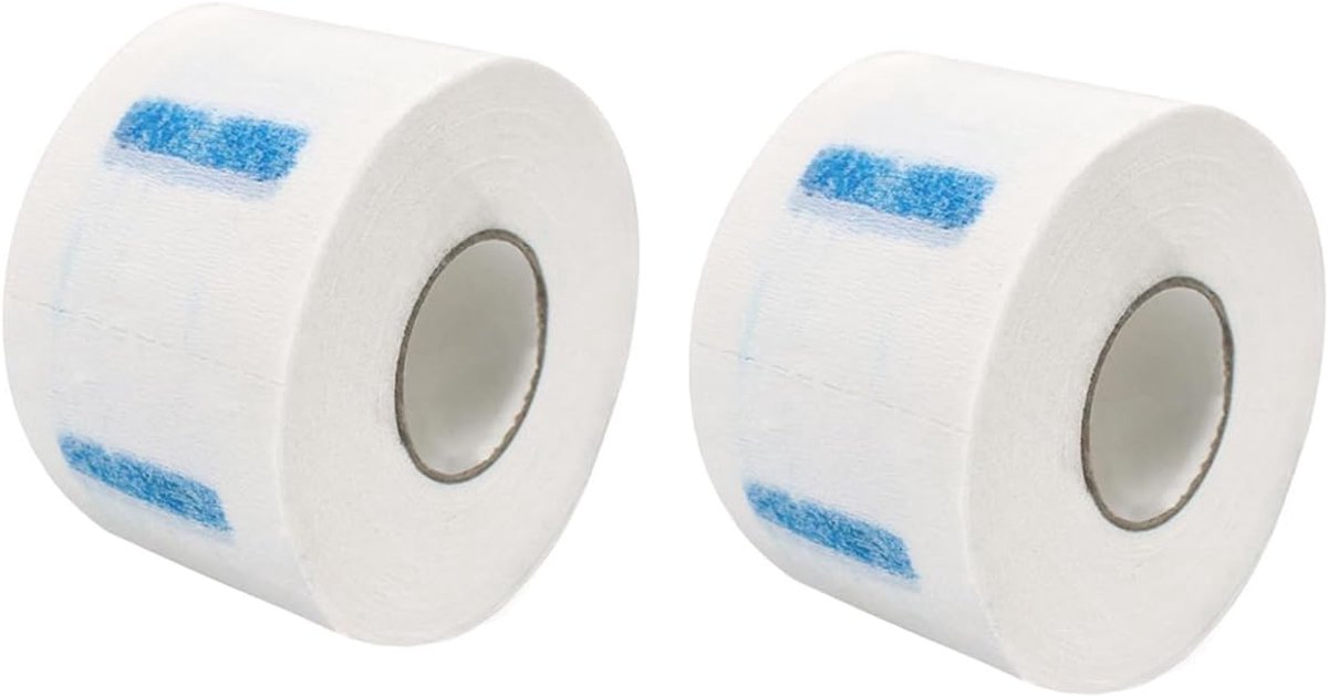 Nekbandjes voor kappers - 2 rollen - zelfklevend - comfortabel voor klanten - ShopVlot