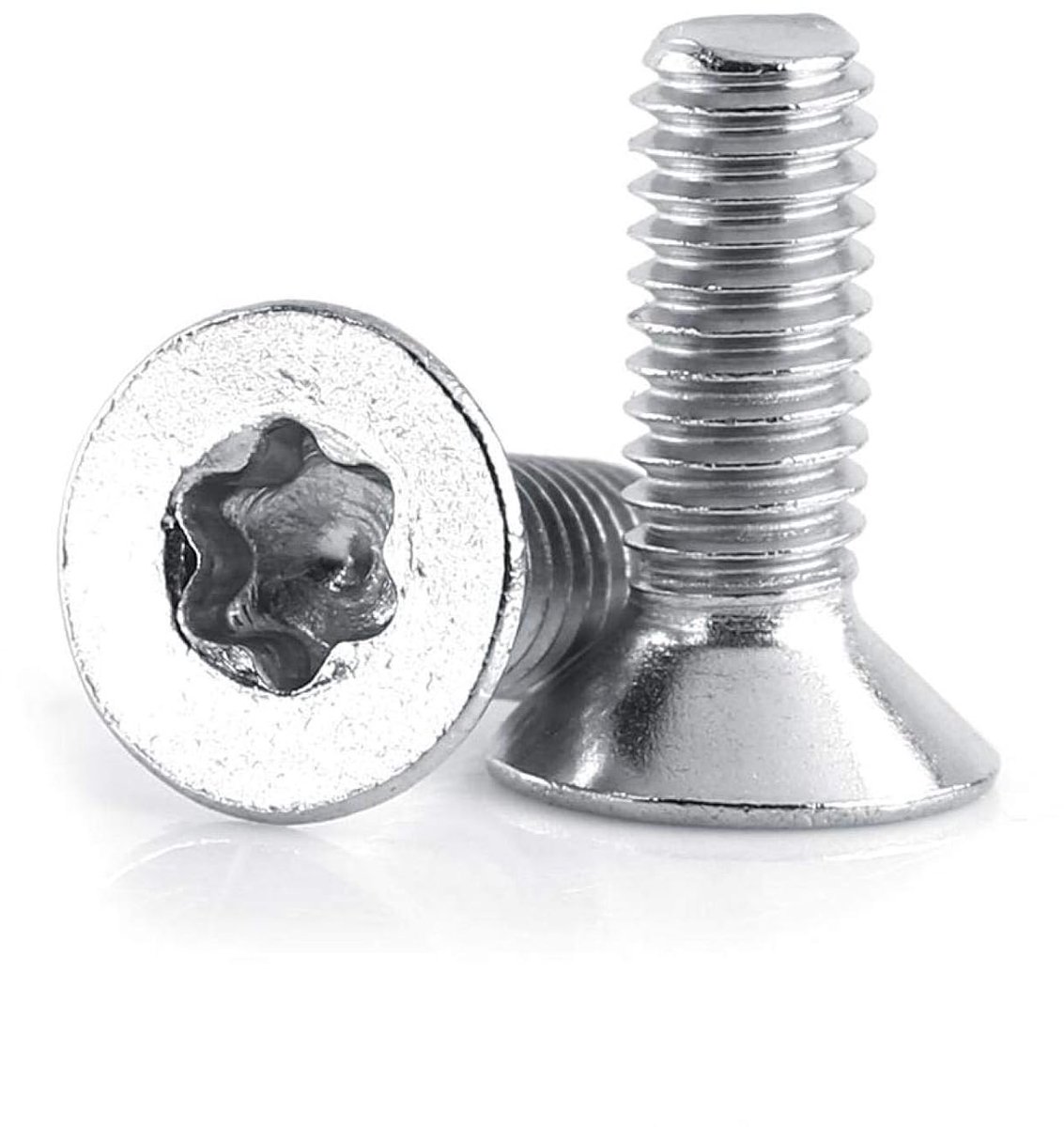SnelShoppen - 50 Stuks M4x16 RVS Inbus Schroeven Countersunk Rond Hoofd Roestvrijstaal M4x8, 10, 12, 16, 20, 25, 30mm - Hoogwaardige Bevestigingsmater