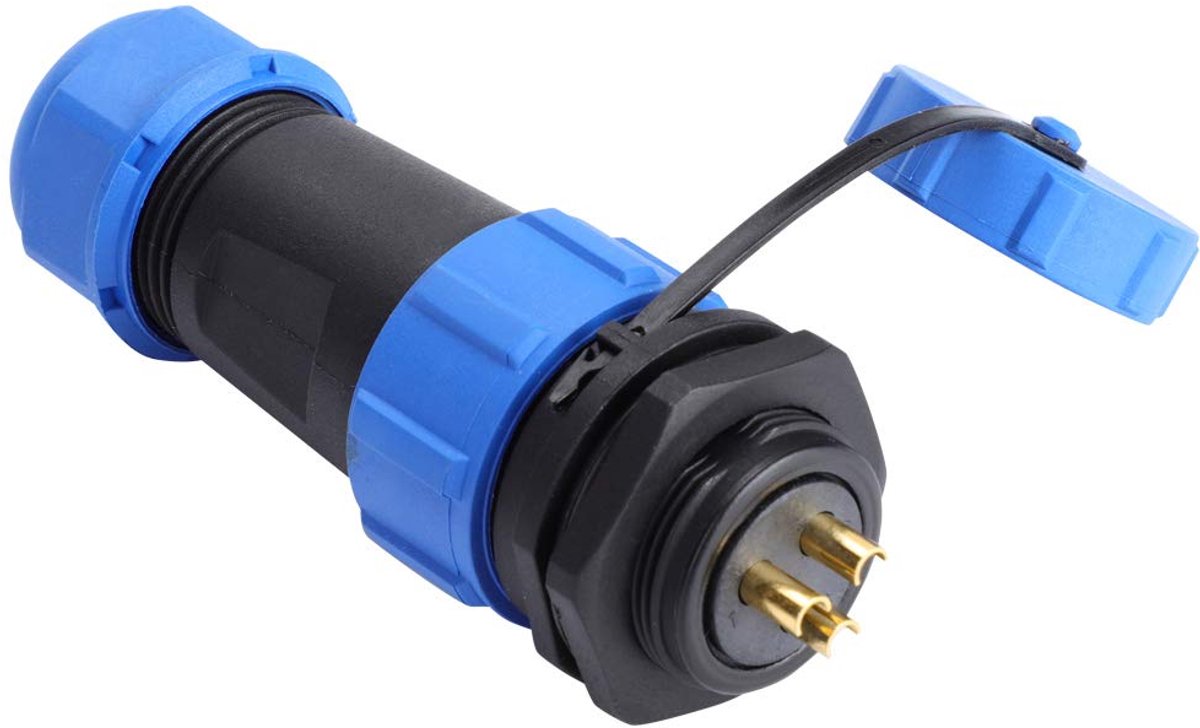 SnelShoppen - Waterdichte Aviation Plug Socket Connector IP68 2Pin/3Pin/4Pin/5Pin/6Pin/7Pin/9Pin - 500V 30A In-line Connector voor Wire-to-Wire Instal