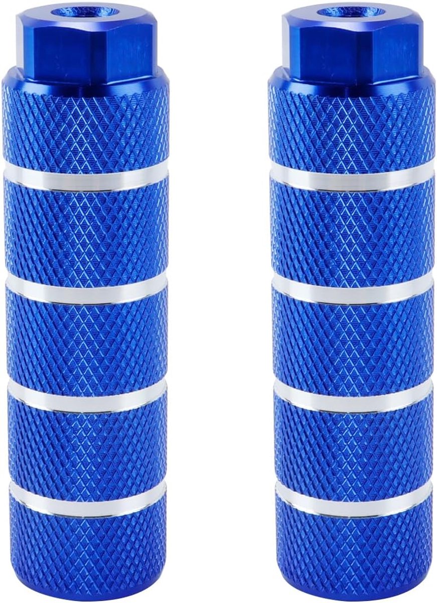 SnelShoppen - Aluminium Legering Fiets Pedaal Pinnen Set voor Achterste Pedaal, Duurzaam en Sterk, 100 x 28 mm, Geschikt voor Diverse Modellen
