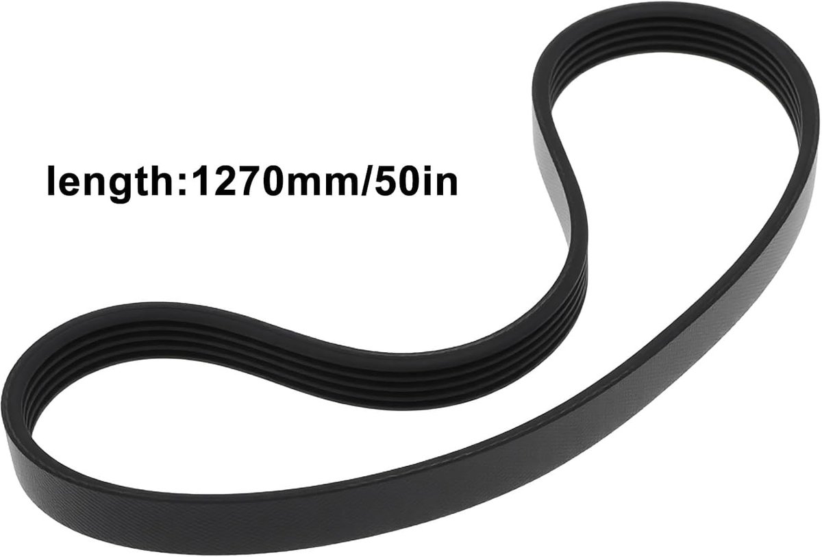 SnelShoppen - 20 Inch 5-Rib Riem Compatibel met Lintzaag Modellen 113 Serie - Onderdeel 816439-2, B50816439B0 - Hoogwaardige Vervangingsriem voor Hout