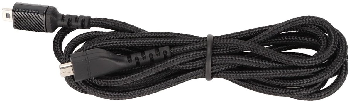 SnelShoppen - Vervangende Hoofdtelefoonkabel voor Gaming Headsets, 150 cm Gevlochten Draad, Zuurstofvrije Koperen Kern, Compatibel met 3 5 7 en Pro Mo