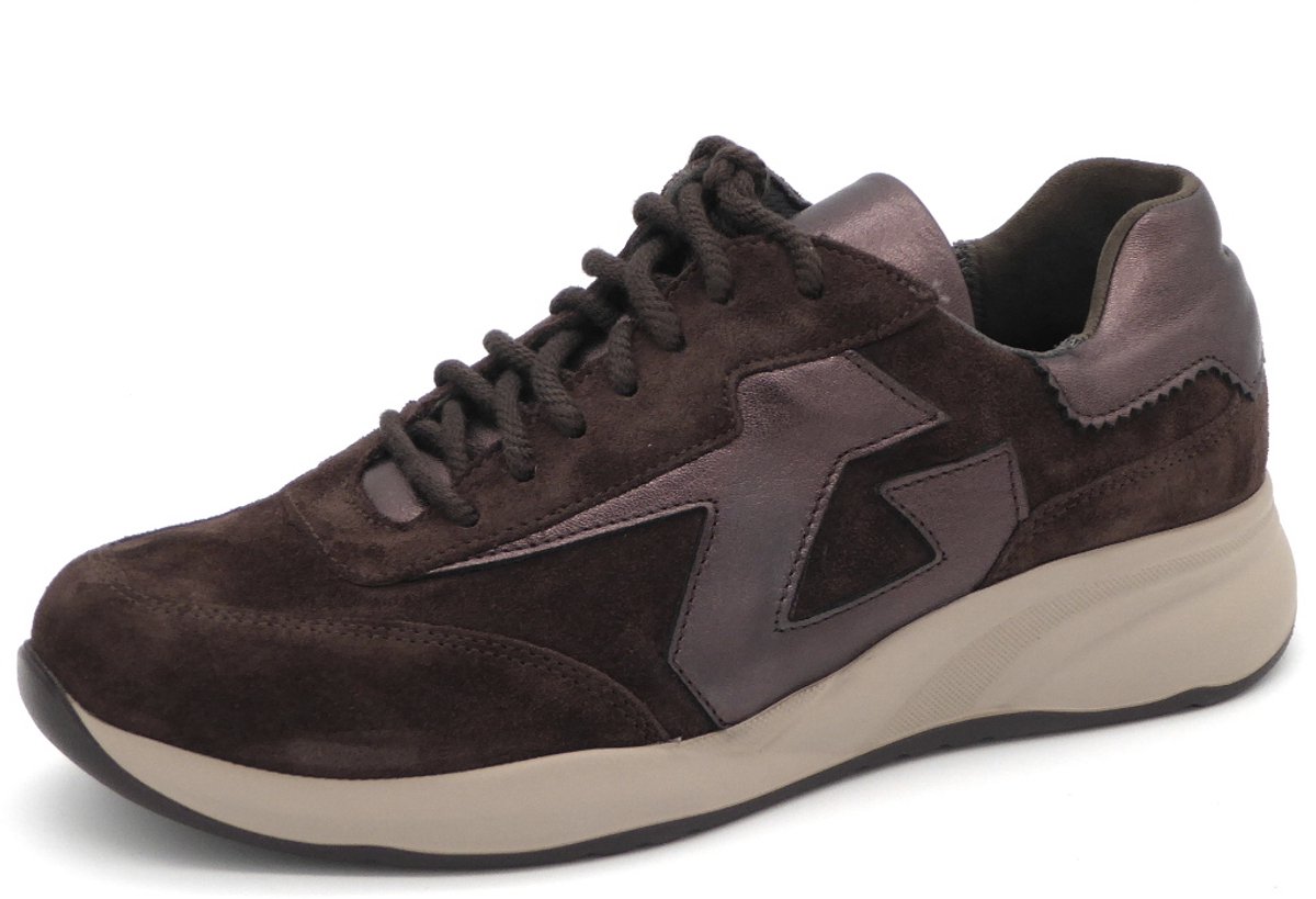 Durea Dames Veterschoen - 6305-605-2210 Bruin/Brons - Wijdte H - Maat 6 (39)