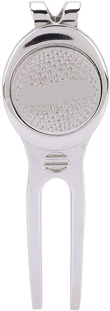 SnelShoppen - Golf Divot Repair Tool - Elegant Golf Divot Tool van Zinklegering - Magnetische Golf Bal Marker - Lichtgewicht en Duurzaam - Compact 65x