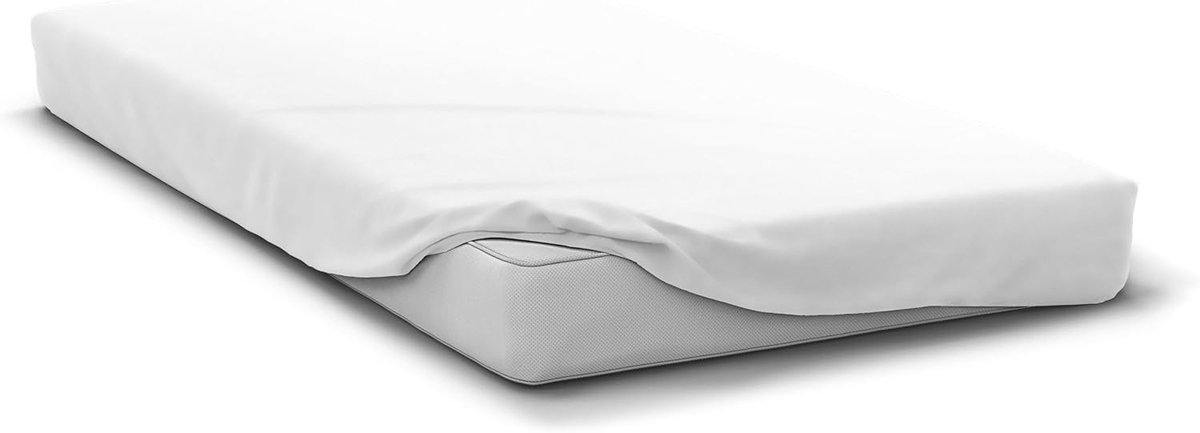 Hoeslaken - Wit - 160 x 200 cm - Microvezel met 30 cm Spanhoogte - Voor een Comfortabel Bed