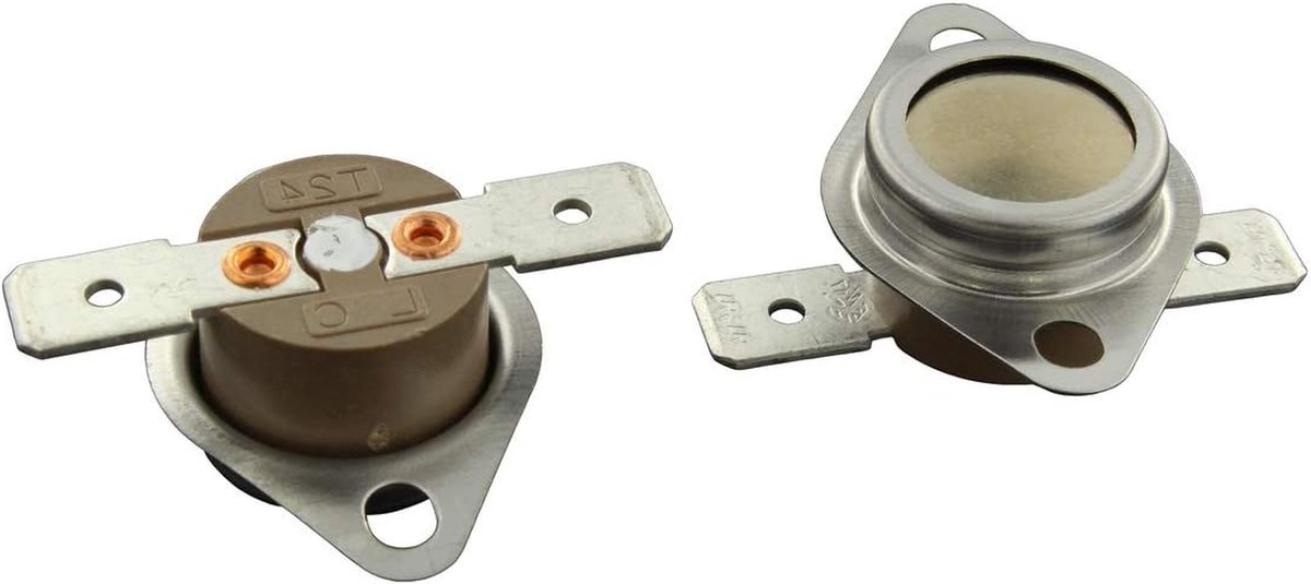 Thermostaat Uitsnijding Kit - Veiligheidsthermostaat Wasdroger - Wasdroger Reparatie - Dubbele Temperatuur Instelling - 120°C & 140°C - Niet gespecificeerd