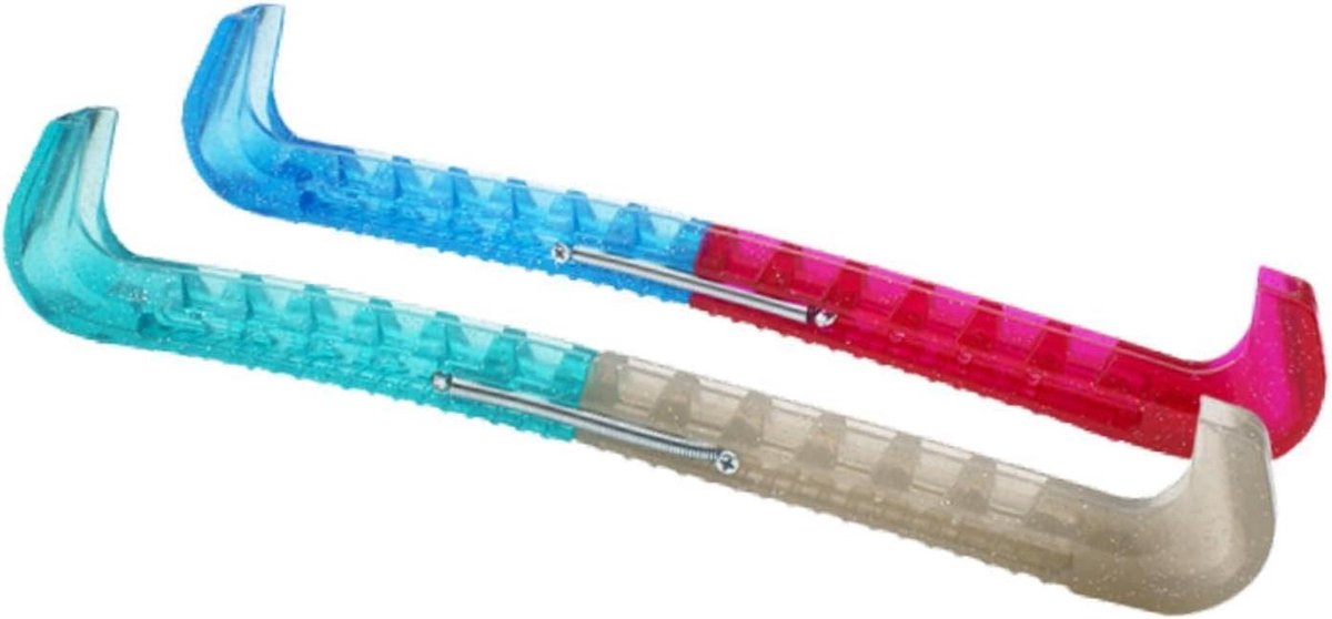 Schaatsbeschermers - Schaatskapjes Beschermers - IJsschaatsen Beschermen - Hoogwaardig Zacht Plastic - 34 cm Lengte - Meerdere Kleuren