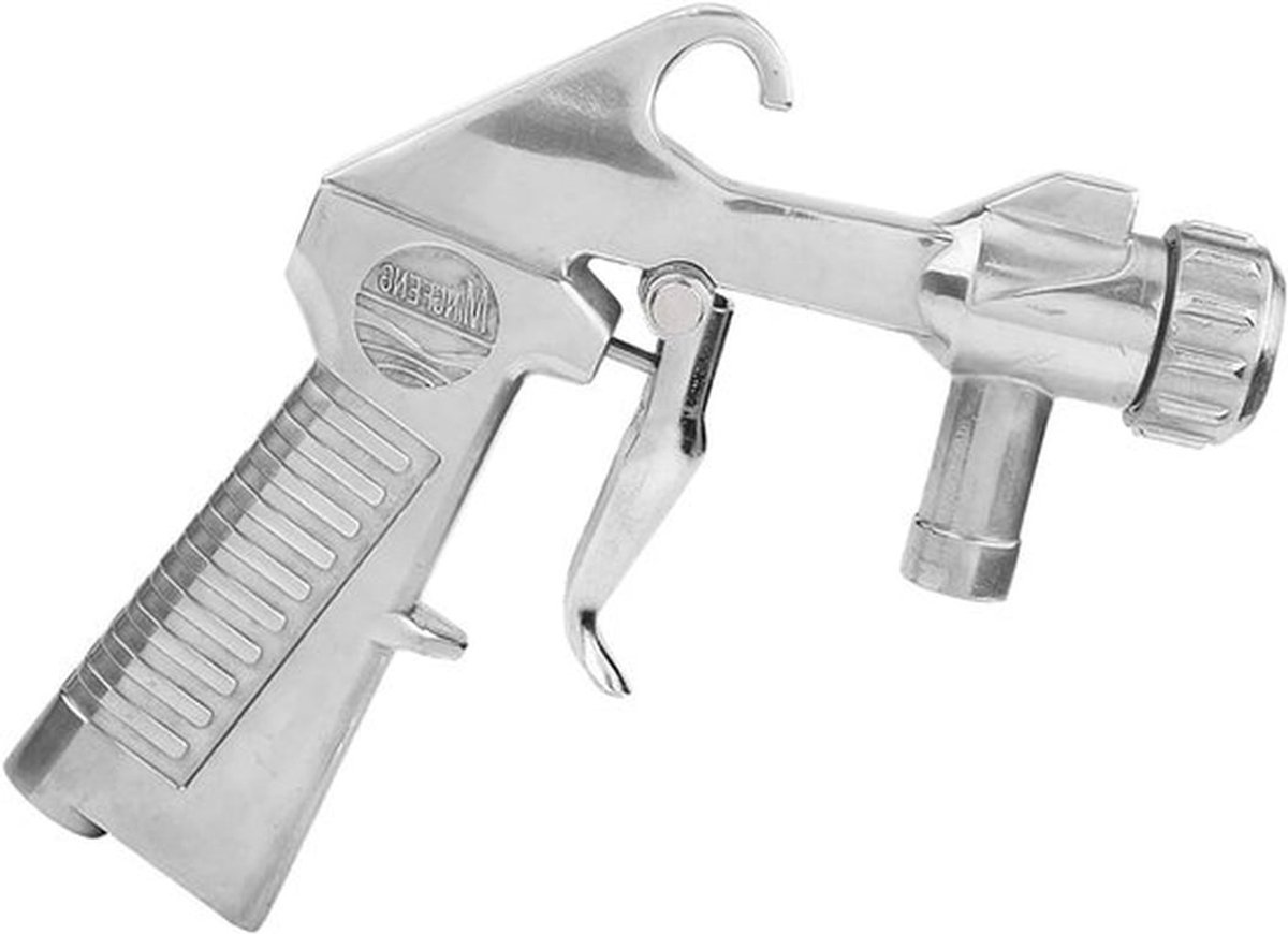 Complete Sandblaster Set met 4 Keramische Mondstukken voor Effectief Schuren en Reinigen van Diverse Materialen