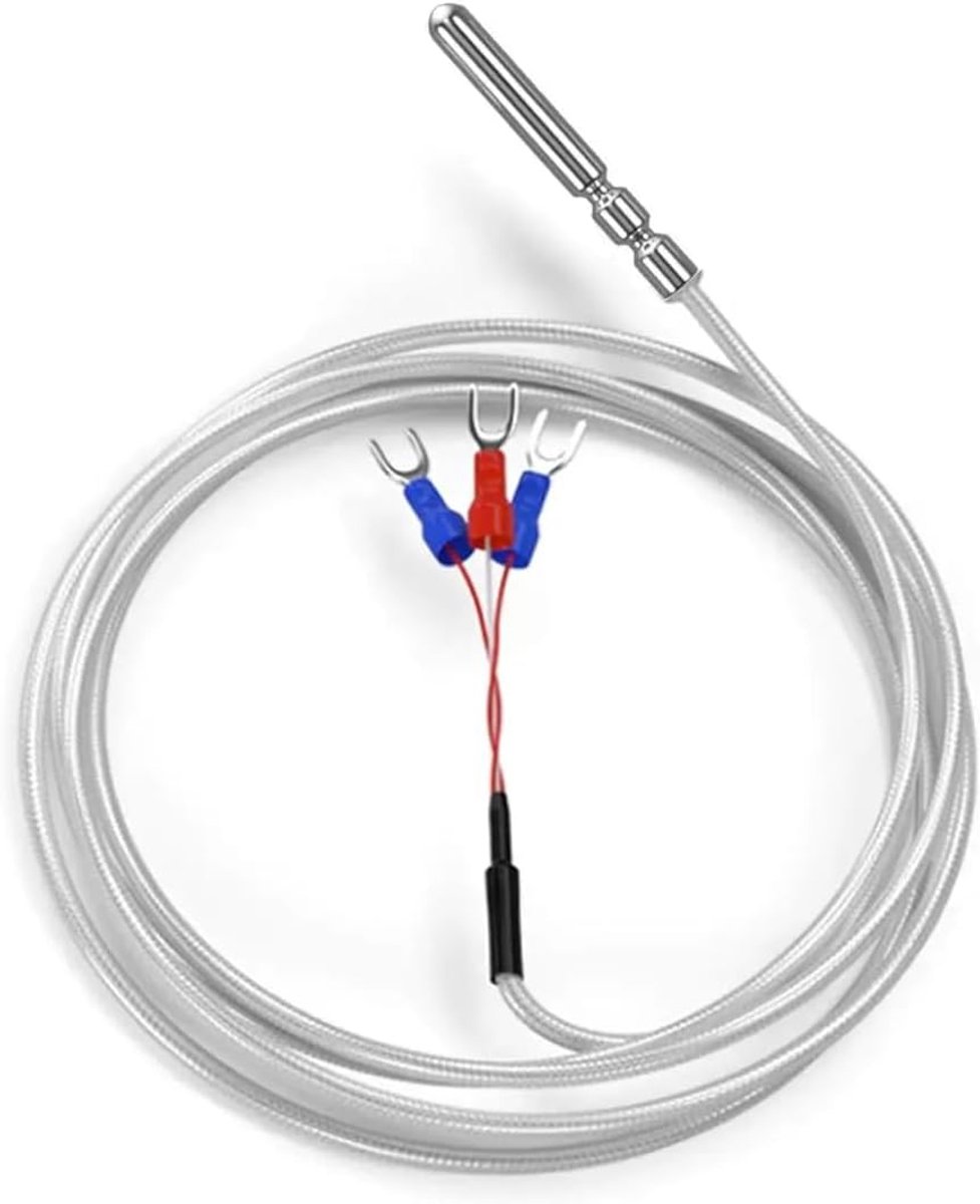 SnelShoppen - Pt100 Temperatuur Sensor Probe Waterdicht 3-Draads Thermistor Probe K-Type Thermokoppel 3m voor Constant Temperatuur Regelaar
