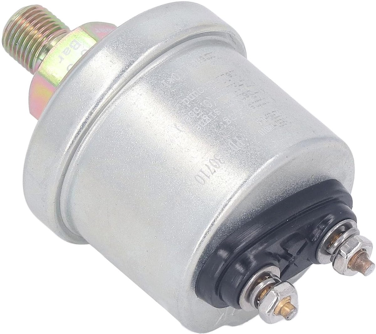 SnelShoppen - Oil Pressure Sensor M10X1 Mannetje Draad, Brandstofdrukmeter 0-5Bar voor Stuurinrichting, Water, Olie en Gas