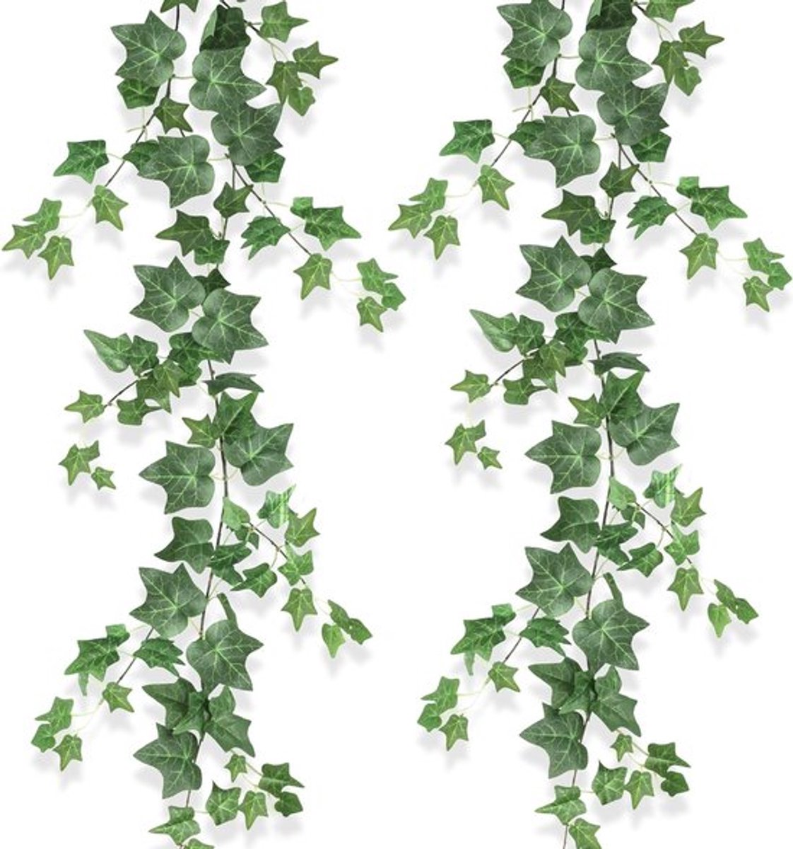 Kunstplanten Hangend Fern Vine - Nep Klimopdecoratie voor Binnen en Buiten - Groene Faux Bladeren voor Woonkamer, Keuken, Balkon en Tuin Decoratie