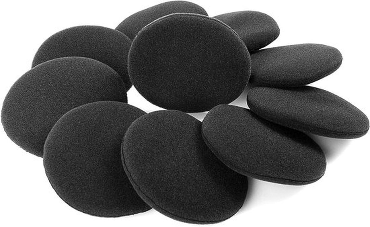 Vervangende Sponzen Oorkussens voor PC Headsets - Comfortabele Foam Covers (10 Paar)