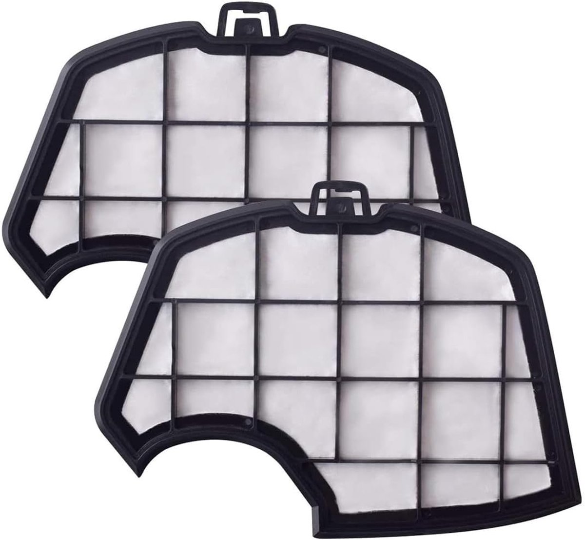 SnelShoppen - 2 stuks vervangingsfilters voor stofzuiger VK140 VK150 - Hoogwaardige motorfilter accessoires - Slijt- en corrosiebestendig - Meervoudig