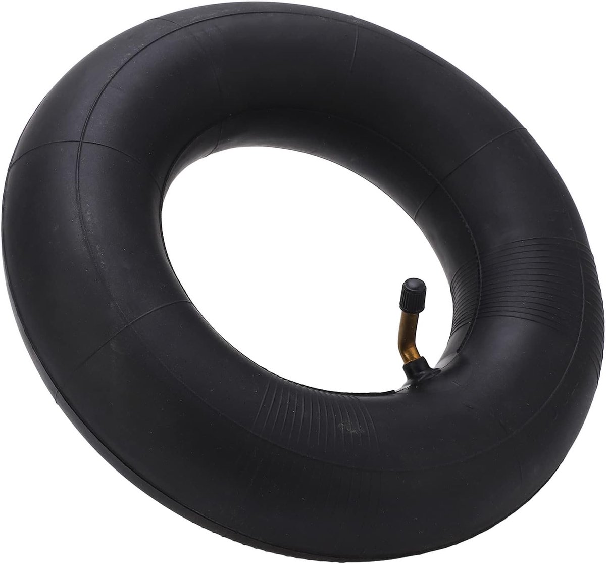 SnelShoppen - 4.10/3.50-5 Binnenband met Gebogen Ventiel Rubber Binnenband Schokabsorptie Geschikt voor Grasmaaiers, Loopwagens en Tuinwagens