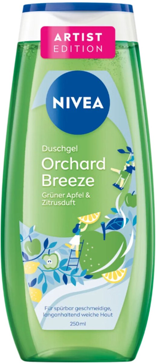 NIVEA Douchegel Orchard Breeze - 24 x 250 ml - Voordeelverpakking