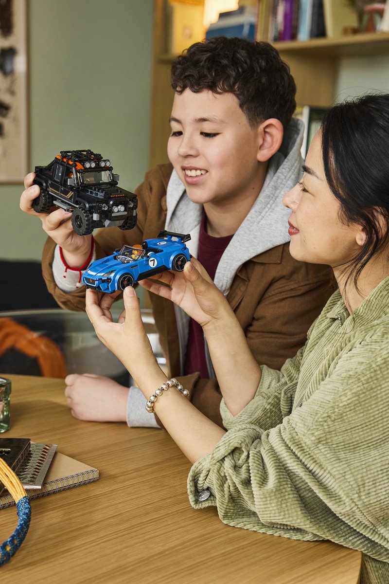 LEGO Speed Champions Jaguar Project 7 en Land Rover Defender Auto Bouwpakket voor Kinderen 77264 — cadeau in Spellen & Speelgoed - foto 5