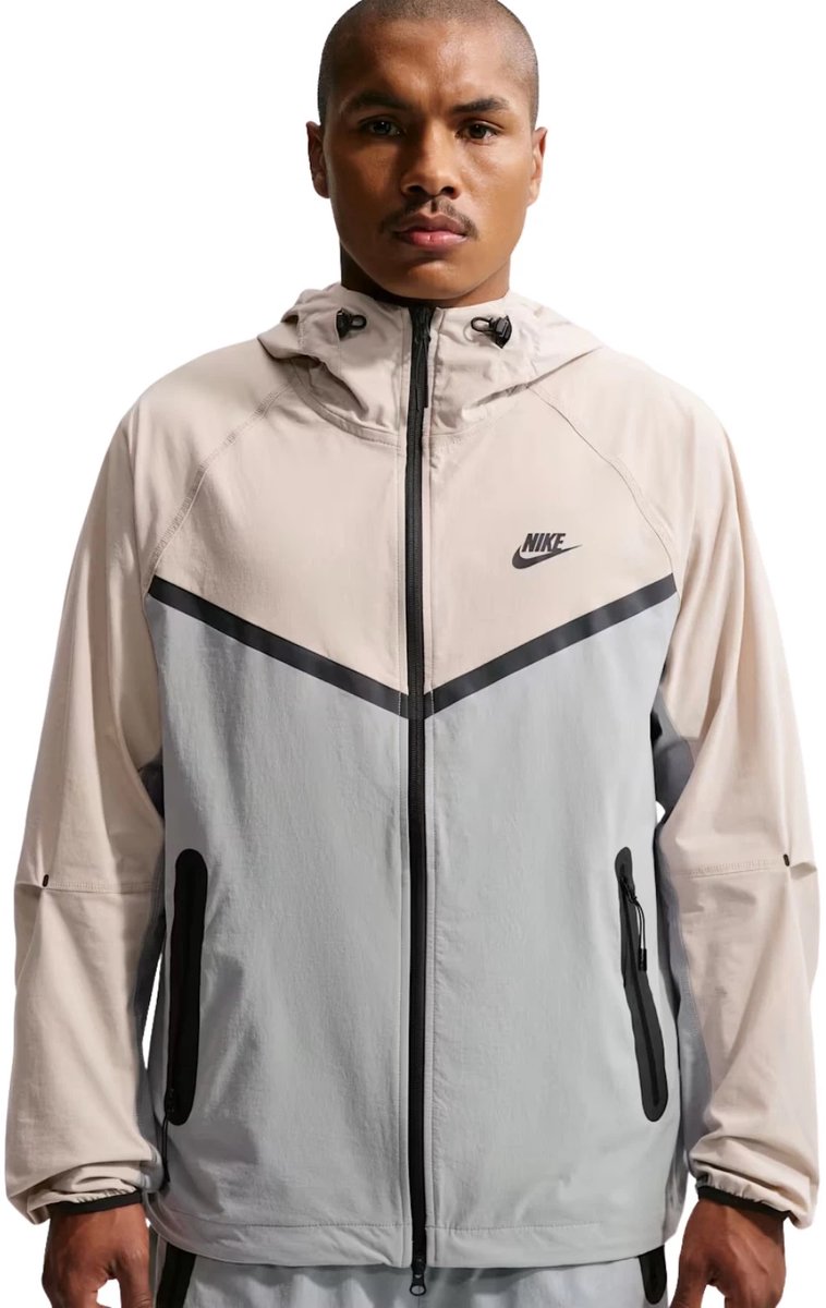 Nike Tech Windrunner Heren Jack Iu6965-012 Kleur Zwart