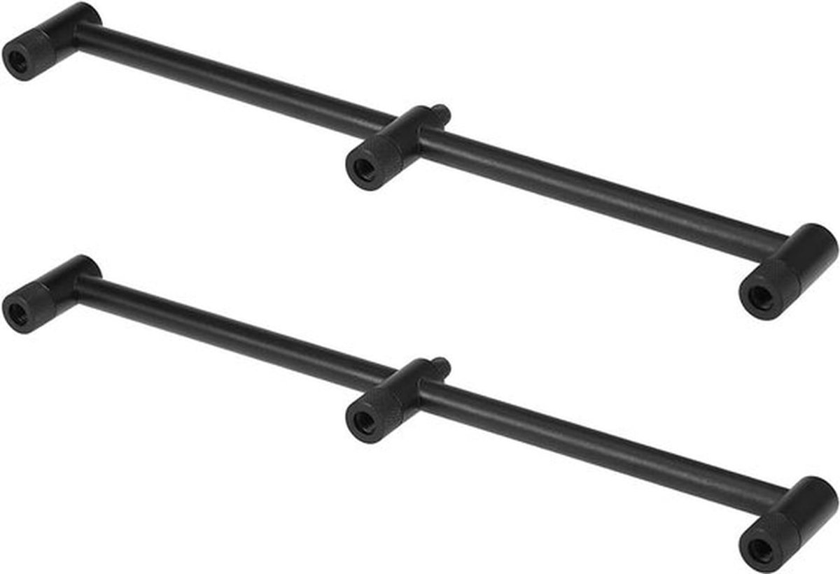 Lichtgewicht Hengel Houder Buzz Bars - Hengelsteun voor Alarm en Visaccessoires (36 cm, 2 stuks)