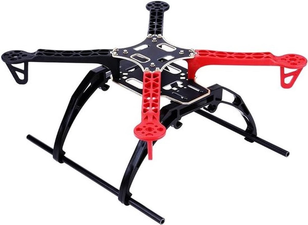 Race-quadrocopter-Frame 33 cm voor mini drone, inclusief accessoires en geïntegreerde PCB-bord
