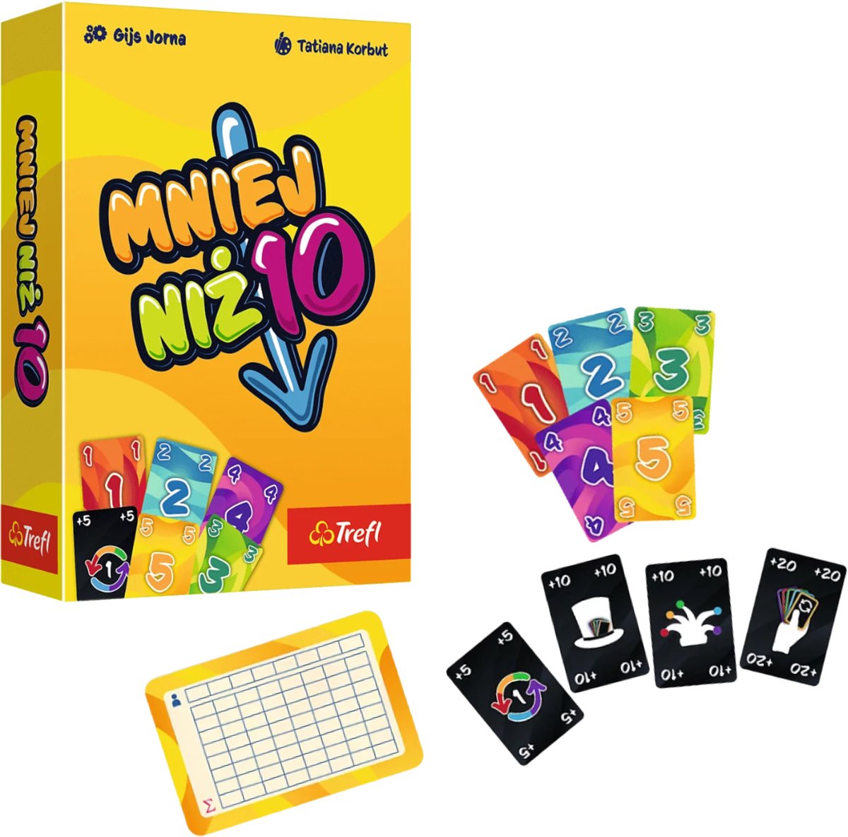 Kaartspel – Minder dan 10 – Trefl 02880