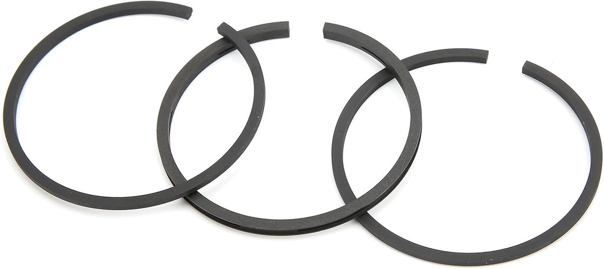 SnelShoppen - 3 Stuks Pistonring voor Luchtcompressor - Pneumatisch Afdichtaccessoires voor 55mm Cilinderdiameter - Hoge Kwaliteit en Duurzaam