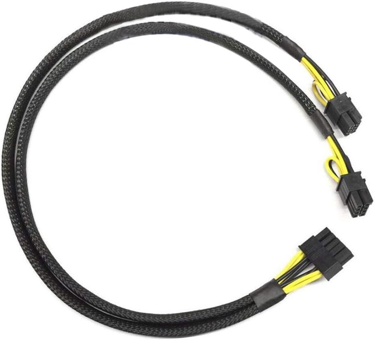 SnelShoppen - Hoogwaardige Voedingskabel 50 cm voor HP ProLiant DL380 G6 en GPU 10-polig naar 8+8-polig - Krachtige en Betrouwbare Verbinding voor Ser