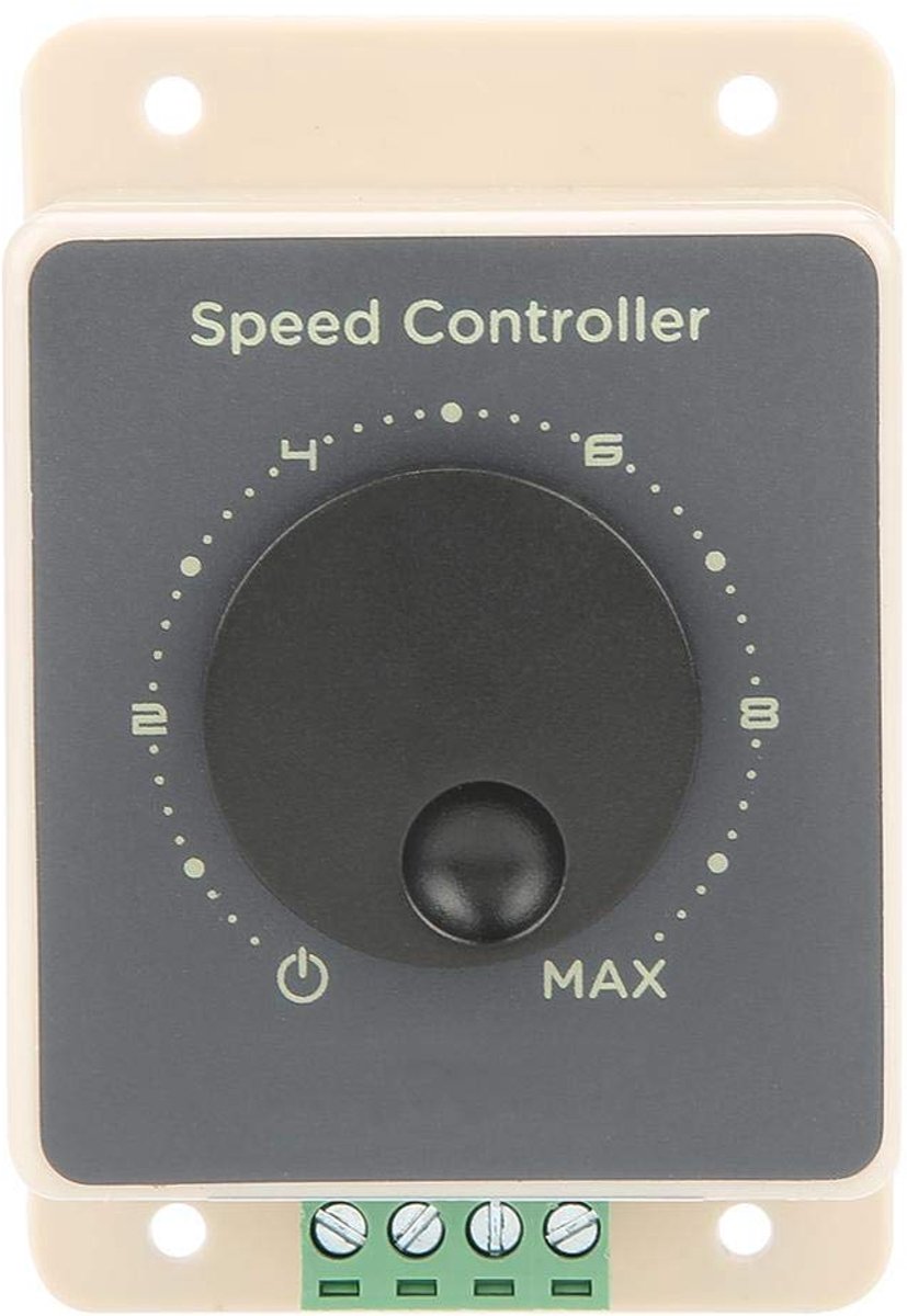 SnelShoppen - 12 V/24 V/36 V/48 V 20 A Krachtige Motor Snelheidschakelaar, PWM DC Motor Snelheid Regelaar met Start/Stop Schakelaar, Verstelbare Trapl