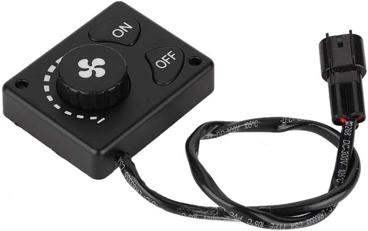 SnelShoppen - Parking Heating Controller - Universele Schakelaar voor Parkingverwarming - DC 12V/24V - Geschikt voor Dieselverwarming - Voor Auto's en
