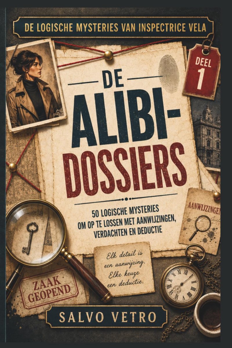 SnelShoppen - De Logische Mysteries van Inspectrice Vela - De Alibi-Dossiers: 50 Logische Mysteries, Aanwijzingen, Verdachten en Deductie voor Puzzela
