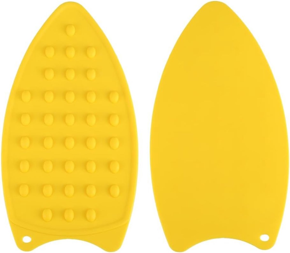 SnelShoppen - Silicone Strijkmat, Hittebestendige Strijkpad, Antislip Siliconen Onderlegger voor Heet Strijkijzer, Geel, Ideaal voor Strijken Thuis