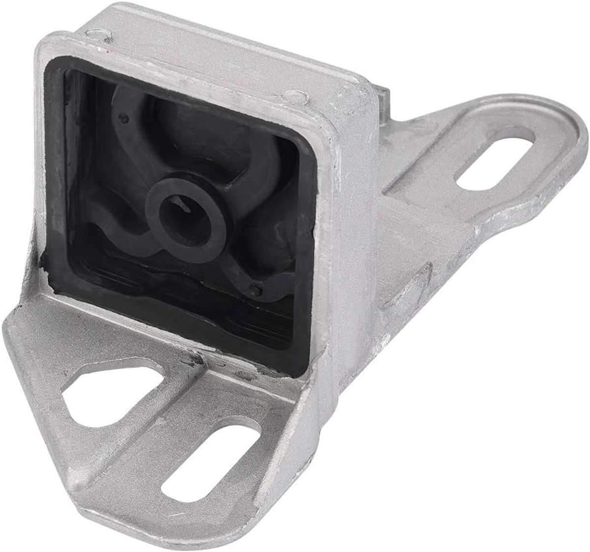 SnelShoppen - Staffa di montaggio rubberen ophangbeugel achterste uitlaat voor Clio MK2 1998-2017 - Hoogwaardige ABS en Aluminium - Duurzaam en slijtv