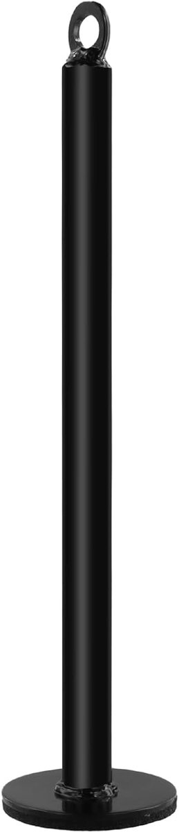 Gewichtplaat laadpennen 20 x 320 mm - Stalen pins voor dumbbell en pulley - Schokabsorberende basis - ShopVlot